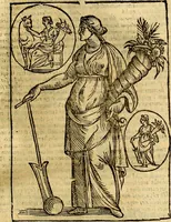 An illustration from Natalis Comitis Mythologiae sive Explicationis fabvlarvm libri decem, in qvibvs omnia prope natvralis et moralis philosophiæ dogmata in veterum fabulis contenta fuisse perspicuè demonstratur (1616)