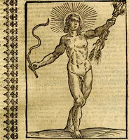 An illustration from Natalis Comitis Mythologiae sive Explicationis fabvlarvm libri decem, in qvibvs omnia prope natvralis et moralis philosophiæ dogmata in veterum fabulis contenta fuisse perspicuè demonstratur (1616)