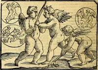 An illustration from Natalis Comitis Mythologiae sive Explicationis fabvlarvm libri decem, in qvibvs omnia prope natvralis et moralis philosophiæ dogmata in veterum fabulis contenta fuisse perspicuè demonstratur (1616)