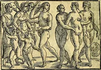 An illustration from Natalis Comitis Mythologiae sive Explicationis fabvlarvm libri decem, in qvibvs omnia prope natvralis et moralis philosophiæ dogmata in veterum fabulis contenta fuisse perspicuè demonstratur (1616)