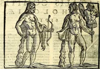 An illustration from Natalis Comitis Mythologiae sive Explicationis fabvlarvm libri decem, in qvibvs omnia prope natvralis et moralis philosophiæ dogmata in veterum fabulis contenta fuisse perspicuè demonstratur (1616)
