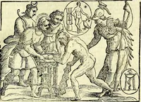 An illustration from Natalis Comitis Mythologiae sive Explicationis fabvlarvm libri decem, in qvibvs omnia prope natvralis et moralis philosophiæ dogmata in veterum fabulis contenta fuisse perspicuè demonstratur (1616)