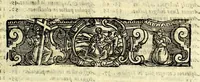 An illustration from Natalis Comitis Mythologiae sive Explicationis fabvlarvm libri decem, in qvibvs omnia prope natvralis et moralis philosophiæ dogmata in veterum fabulis contenta fuisse perspicuè demonstratur (1616)