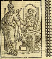 An illustration from Natalis Comitis Mythologiae sive Explicationis fabvlarvm libri decem, in qvibvs omnia prope natvralis et moralis philosophiæ dogmata in veterum fabulis contenta fuisse perspicuè demonstratur (1616)