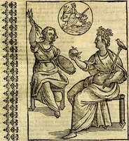 An illustration from Natalis Comitis Mythologiae sive Explicationis fabvlarvm libri decem, in qvibvs omnia prope natvralis et moralis philosophiæ dogmata in veterum fabulis contenta fuisse perspicuè demonstratur (1616)