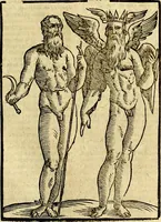An illustration from Natalis Comitis Mythologiae, sive, Explicationis fabularum libri decem : in quibus omnia prope naturalis et moralis philosophiae dogmata in veterum fabulis contenta fuisse perspicuè demonstratur ... : accessit G. Linocerii Musarum mytholgia, & anonymi obseuationum in totam de dijs gentium narrationem libellus : adiectæ sunt ... editioni elegantissimæ deorum imagines, & eruditissimæ M. Antonij Tritonij Vtinensis .. (1637)