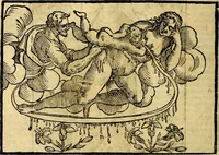 Picture 18 of 127 from Natalis Comitis Mythologiae, sive, Explicationis fabularum libri decem : in quibus omnia prope naturalis et moralis philosophiae dogmata in veterum fabulis contenta fuisse perspicuè demonstratur ... : accessit G. Linocerii Musarum mytholgia, & anonymi obseuationum in totam de dijs gentium narrationem libellus : adiectæ sunt ... editioni elegantissimæ deorum imagines, & eruditissimæ M. Antonij Tritonij Vtinensis .. (1637), leaf 115
