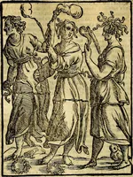 An illustration from Natalis Comitis Mythologiae, sive, Explicationis fabularum libri decem : in quibus omnia prope naturalis et moralis philosophiae dogmata in veterum fabulis contenta fuisse perspicuè demonstratur ... : accessit G. Linocerii Musarum mytholgia, & anonymi obseuationum in totam de dijs gentium narrationem libellus : adiectæ sunt ... editioni elegantissimæ deorum imagines, & eruditissimæ M. Antonij Tritonij Vtinensis .. (1637)