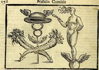 Picture 47 of 127 from Natalis Comitis Mythologiae, sive, Explicationis fabularum libri decem : in quibus omnia prope naturalis et moralis philosophiae dogmata in veterum fabulis contenta fuisse perspicuè demonstratur ... : accessit G. Linocerii Musarum mytholgia, & anonymi obseuationum in totam de dijs gentium narrationem libellus : adiectæ sunt ... editioni elegantissimæ deorum imagines, & eruditissimæ M. Antonij Tritonij Vtinensis .. (1637), leaf 223
