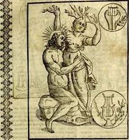 An illustration from Natalis Comitis Mythologiae, sive, Explicationis fabularum libri decem : in quibus omnia prope naturalis et moralis philosophiae dogmata in veterum fabulis contenta fuisse perspicuè demonstratur ... : accessit G. Linocerii Musarum mytholgia, & anonymi obseuationum in totam de dijs gentium narrationem libellus : adiectæ sunt ... editioni elegantissimæ deorum imagines, & eruditissimæ M. Antonij Tritonij Vtinensis .. (1637)