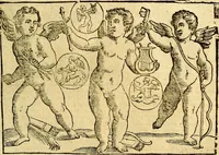 An illustration from Natalis Comitis Mythologiae, sive, Explicationis fabularum libri decem : in quibus omnia prope naturalis et moralis philosophiae dogmata in veterum fabulis contenta fuisse perspicuè demonstratur ... : accessit G. Linocerii Musarum mytholgia, & anonymi obseuationum in totam de dijs gentium narrationem libellus : adiectæ sunt ... editioni elegantissimæ deorum imagines, & eruditissimæ M. Antonij Tritonij Vtinensis .. (1637)