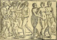 An illustration from Natalis Comitis Mythologiae, sive, Explicationis fabularum libri decem : in quibus omnia prope naturalis et moralis philosophiae dogmata in veterum fabulis contenta fuisse perspicuè demonstratur ... : accessit G. Linocerii Musarum mytholgia, & anonymi obseuationum in totam de dijs gentium narrationem libellus : adiectæ sunt ... editioni elegantissimæ deorum imagines, & eruditissimæ M. Antonij Tritonij Vtinensis .. (1637)