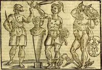 An illustration from Natalis Comitis Mythologiae, sive, Explicationis fabularum libri decem : in quibus omnia prope naturalis et moralis philosophiae dogmata in veterum fabulis contenta fuisse perspicuè demonstratur ... : accessit G. Linocerii Musarum mytholgia, & anonymi obseuationum in totam de dijs gentium narrationem libellus : adiectæ sunt ... editioni elegantissimæ deorum imagines, & eruditissimæ M. Antonij Tritonij Vtinensis .. (1637)