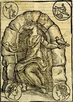 An illustration from Natalis Comitis Mythologiae, sive, Explicationis fabularum libri decem : in quibus omnia prope naturalis et moralis philosophiae dogmata in veterum fabulis contenta fuisse perspicuè demonstratur ... : accessit G. Linocerii Musarum mytholgia, & anonymi obseuationum in totam de dijs gentium narrationem libellus : adiectæ sunt ... editioni elegantissimæ deorum imagines, & eruditissimæ M. Antonij Tritonij Vtinensis .. (1637)