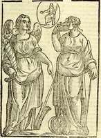 An illustration from Natalis Comitis Mythologiae, sive, Explicationis fabularum libri decem : in quibus omnia prope naturalis et moralis philosophiae dogmata in veterum fabulis contenta fuisse perspicuè demonstratur ... : accessit G. Linocerii Musarum mytholgia, & anonymi obseuationum in totam de dijs gentium narrationem libellus : adiectæ sunt ... editioni elegantissimæ deorum imagines, & eruditissimæ M. Antonij Tritonij Vtinensis .. (1637)