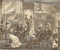 An illustration from The national encyclopædia of business and social forms, embracing the laws of etiquette and good society (1879)