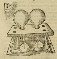 An illustration from Natural magick (1658)