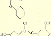 An illustration from The natural organic colouring matters (1918)