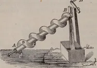 An illustration from A natural philosophy : embracing the most recent discoveries in the various branches of physics, and exhibiting the application of scientific principles in everyday life .. (1899)