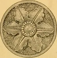An illustration from Natural wood ornaments : for furniture manufacturers, architects, builders, interior decorators, stair builders, car builders, organ manufacturers, steamboat builders, etc., etc. (1883)