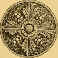 An illustration from Natural wood ornaments : for furniture manufacturers, architects, builders, interior decorators, stair builders, car builders, organ manufacturers, steamboat builders, etc., etc. (1883)
