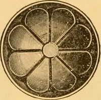 An illustration from Natural wood ornaments : for furniture manufacturers, architects, builders, interior decorators, stair builders, car builders, organ manufacturers, steamboat builders, etc., etc. (1883)