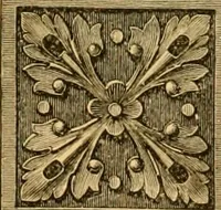 An illustration from Natural wood ornaments : for furniture manufacturers, architects, builders, interior decorators, stair builders, car builders, organ manufacturers, steamboat builders, etc., etc. (1883)