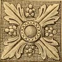 An illustration from Natural wood ornaments : for furniture manufacturers, architects, builders, interior decorators, stair builders, car builders, organ manufacturers, steamboat builders, etc., etc. (1883)