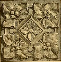 An illustration from Natural wood ornaments : for furniture manufacturers, architects, builders, interior decorators, stair builders, car builders, organ manufacturers, steamboat builders, etc., etc. (1883)