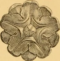 An illustration from Natural wood ornaments : for furniture manufacturers, architects, builders, interior decorators, stair builders, car builders, organ manufacturers, steamboat builders, etc., etc. (1883)