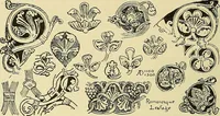 An illustration from Nature in ornament; an enquiry into the natural element in ornamental design & a survey of the ornamental treatment of natural forms (1902)