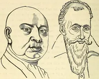 An illustration from Nature's revelations of character; or, physiognomy illustrated. A description of the mental, moral and volitive dispositions of mankind, as manifested in the human form and countenance (1879)
