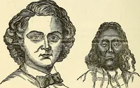 An illustration from Nature's revelations of character; or, physiognomy illustrated. A description of the mental, moral and volitive dispositions of mankind, as manifested in the human form and countenance (1879)