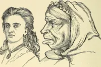 An illustration from Nature's revelations of character; or, physiognomy illustrated. A description of the mental, moral and volitive dispositions of mankind, as manifested in the human form and countenance (1879)
