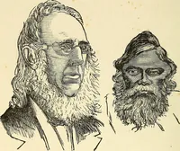 An illustration from Nature's revelations of character; or, physiognomy illustrated. A description of the mental, moral and volitive dispositions of mankind, as manifested in the human form and countenance (1879)