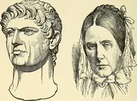 An illustration from Nature's revelations of character; or, physiognomy illustrated. A description of the mental, moral and volitive dispositions of mankind, as manifested in the human form and countenance (1879)