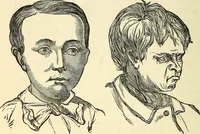 An illustration from Nature's revelations of character; or, physiognomy illustrated. A description of the mental, moral and volitive dispositions of mankind, as manifested in the human form and countenance (1879)