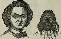 An illustration from Nature's revelations of character, or, Physiognomy illustrated : a description of the mental, moral and volitive dispositions of mankind, as manifested in the human form and countenance (1887)