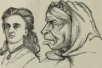 An illustration from Nature's revelations of character, or, Physiognomy illustrated : a description of the mental, moral and volitive dispositions of mankind, as manifested in the human form and countenance (1887)