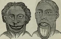 An illustration from Nature's revelations of character, or, Physiognomy illustrated : a description of the mental, moral and volitive dispositions of mankind, as manifested in the human form and countenance (1887)