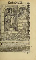 An illustration from Nauicula siue speculu[m] fatuor[um] ... Joannis Geyler Keysersbergii ... in sermones iuxta turmarum seriem diuisa ... a Jacobo Othero diligenter collecta. Compendiosa vite eiusdem descriptio, per Beatum Rhenanum Selestatinum. . (1511)