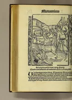 An illustration from Nauicula siue speculu[m] fatuor[um] ... Joannis Geyler Keysersbergii ... in sermones iuxta turmarum seriem diuisa ... a Jacobo Othero diligenter collecta. Compendiosa vite eiusdem descriptio, per Beatum Rhenanum Selestatinum. . (1511)