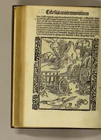 An illustration from Nauicula siue speculu[m] fatuor[um] ... Joannis Geyler Keysersbergii ... in sermones iuxta turmarum seriem diuisa ... a Jacobo Othero diligenter collecta. Compendiosa vite eiusdem descriptio, per Beatum Rhenanum Selestatinum. . (1511)