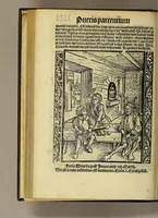 Picture 2 of 24 from Nauicula siue speculu[m] fatuor[um] ... Joannis Geyler Keysersbergii ... in sermones iuxta turmarum seriem diuisa ... a Jacobo Othero diligenter collecta. Compendiosa vite eiusdem descriptio, per Beatum Rhenanum Selestatinum. . (1511), leaf 90