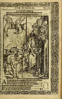 An illustration from Nauis stultorum: oft, Der sotten schip : ... Seer bequaem om te leeren het quaet van tgoet t'onderscheyden, om de sonde te schou wen en[de] deuchdelijck te leuen. (1584)