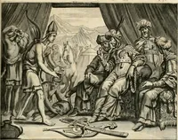 Picture 46 of 50 from Naukeurige beschryving van Asie; behelsende de gewesten van Mesopotamie, Babylonie, Assyrie, Anatolie, of Klein Asie, beneffens eene volkome beschrijving van gansch Gelukkigh, Woest, en Petreesch of Steenigh Arabie.. (1680), leaf 556