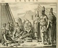Picture 47 of 50 from Naukeurige beschryving van Asie; behelsende de gewesten van Mesopotamie, Babylonie, Assyrie, Anatolie, of Klein Asie, beneffens eene volkome beschrijving van gansch Gelukkigh, Woest, en Petreesch of Steenigh Arabie.. (1680), leaf 557