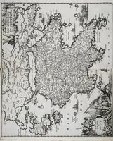 An illustration from Naukeurige beschryving van Morea, eertijts Peloponnesus; en de eilanden, gelegen onder de kusten van Morea, en binnen en buiten de golf van Venetien: waer onder de voornaemste Korfu, Cefalonia, Sant Maura, Zanten, en andere in grooten getale. Behelzende derzelver landschappen, steden, rivieren, poelen, bergen, gewassen, dieren, &c. Met de kaerten van Morea, golf van Venetien, en verscheide eilanden: beneffens afbeeldingen van steden en kastelen, als Patrasso, Modon, Koron, Navarino, Napoli di Romania en Malvasia, Korinthen, Misitra, &c (1688)