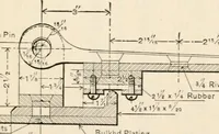 An illustration from The naval constructor: a vade mecum of ship design for students, naval architects, shipbuilders and owners, marine superintendents, engineers and draughtsmen (1904)