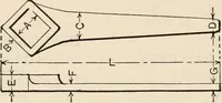 An illustration from The naval constructor: a vade mecum of ship design for students, naval architects, shipbuilders and owners, marine superintendents, engineers and draughtsmen (1904)